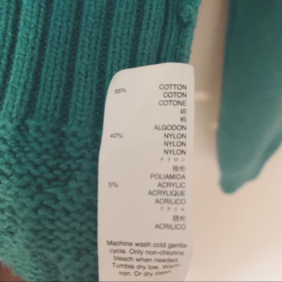 GAP Green Sweater Crew neck - Picture 2 of 7